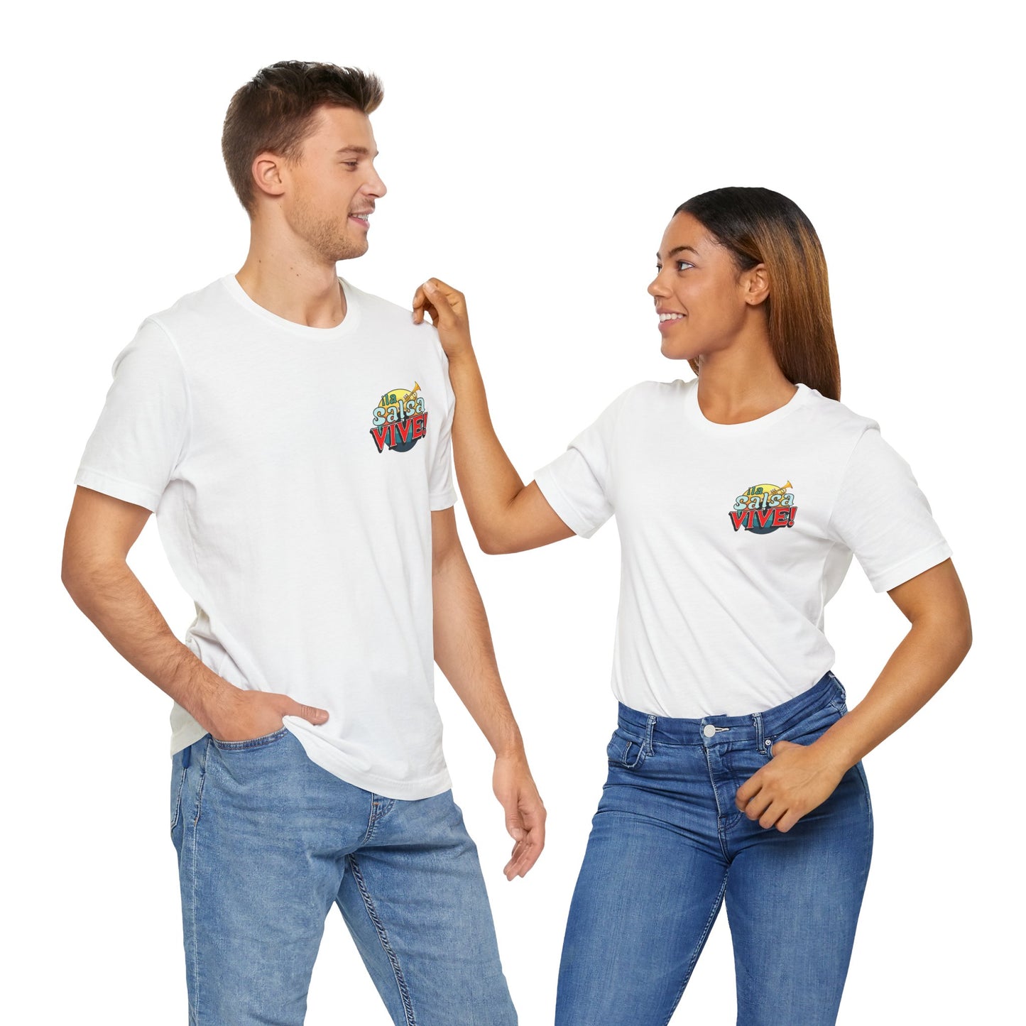 ¡La Salsa Vive! Unisex Jersey Short Sleeve Tee