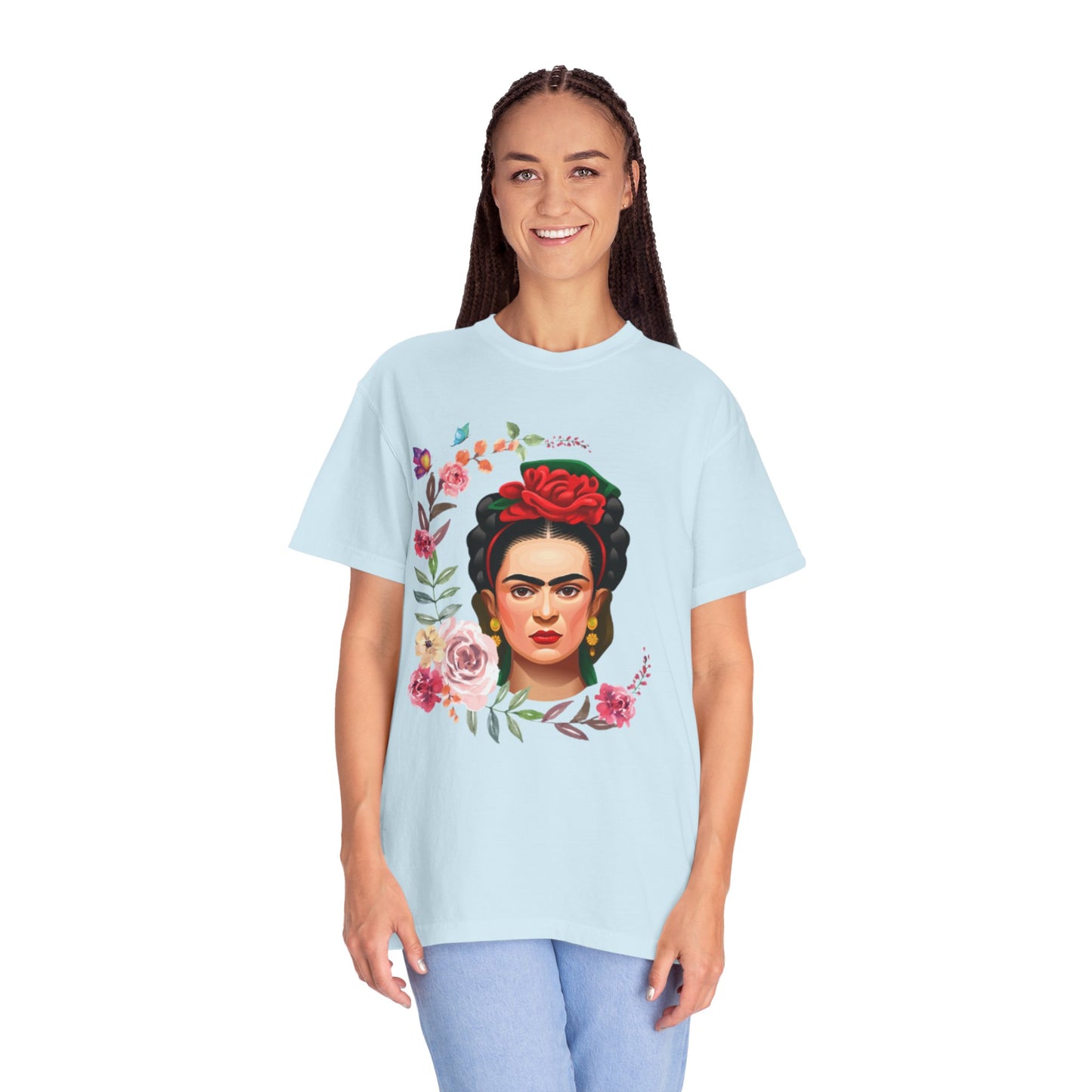 Frida Kalho Unisex Garment-Dyed T-shirt