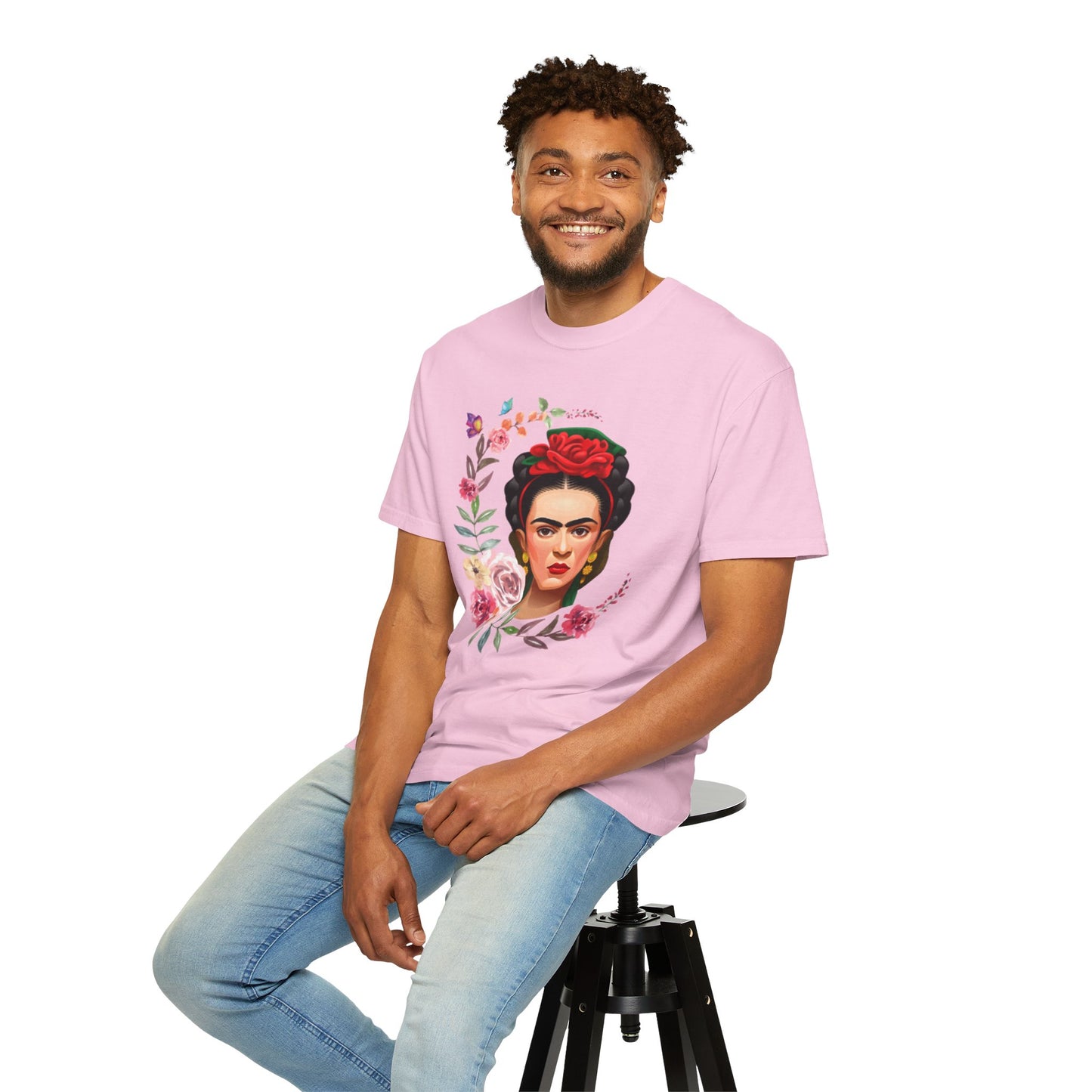 Frida Kalho Unisex Garment-Dyed T-shirt