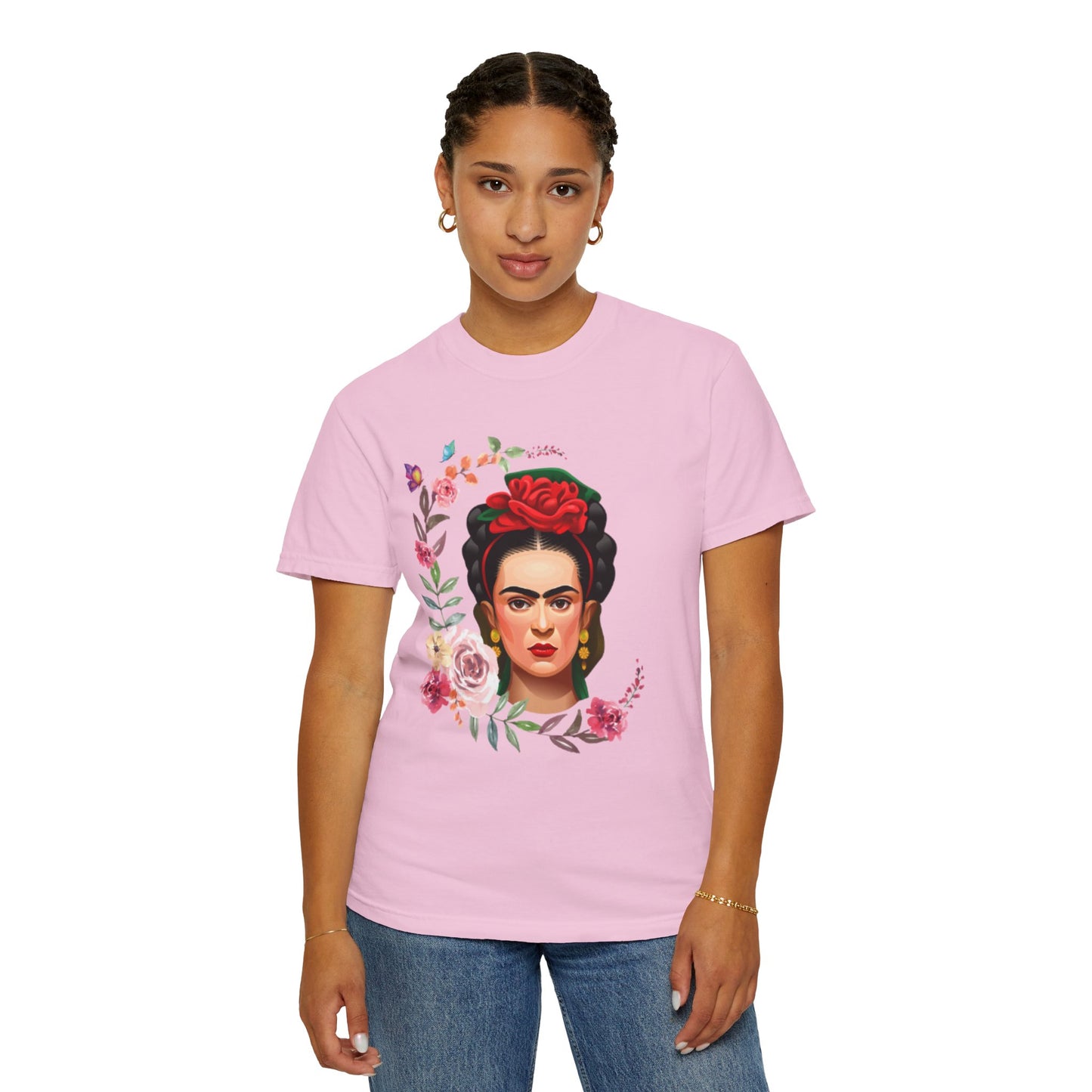 Frida Kalho Unisex Garment-Dyed T-shirt