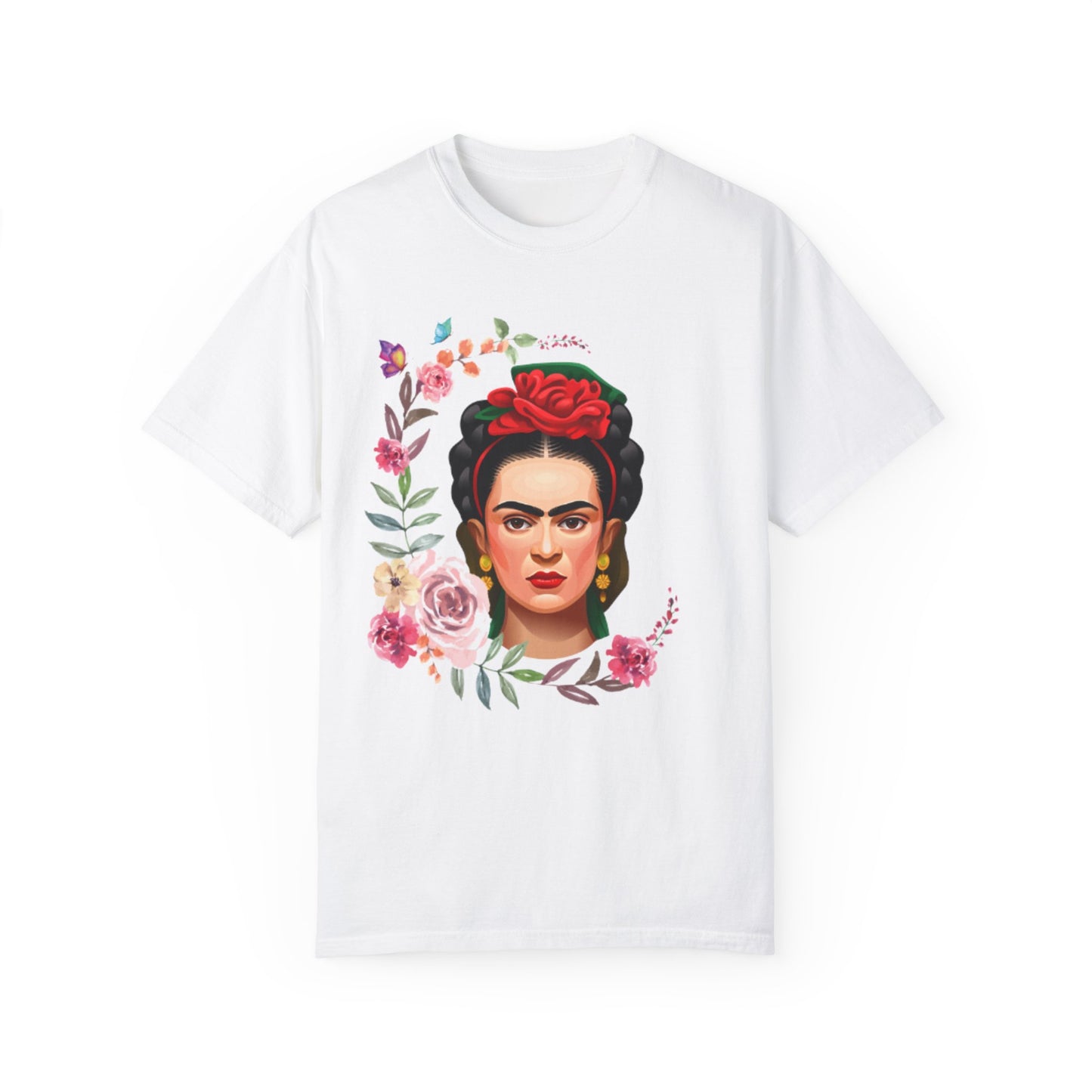 Frida Kalho Unisex Garment-Dyed T-shirt